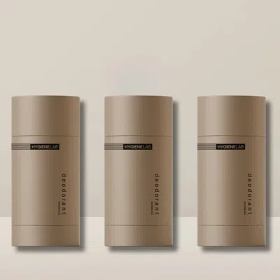 Hygienelab Deodorant 3-pack In Transparent