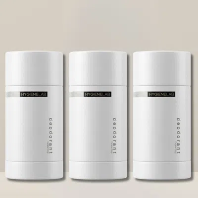 Hygienelab Deodorant 3-pack In White