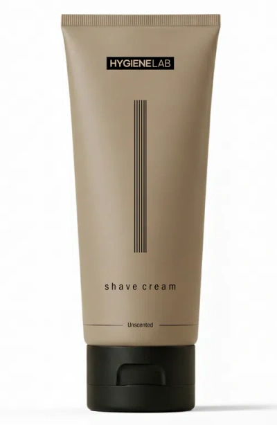 Hygienelab Fragrance-free Shave Cream In Neutral