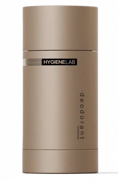 Hygienelab Sandalwood Aluminum-free Deodorant In Transparent