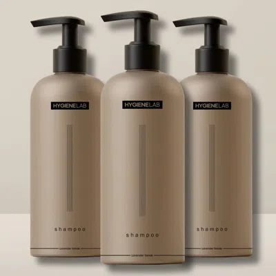 Hygienelab Shampoo 3-pack In Transparent