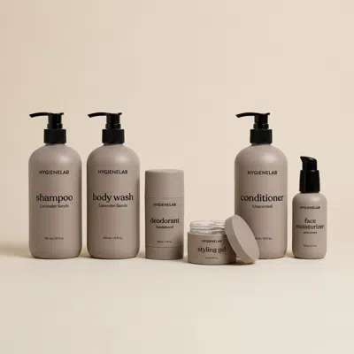 Hygienelab The Complete Daily Bundle + Toiletry Bag