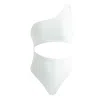 Hymnia Women's Anya One Piece - White In White