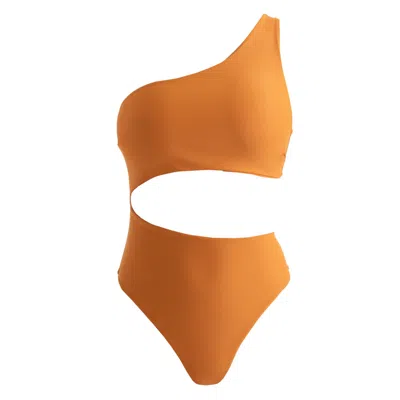 HYMNIA WOMEN'S BROWN ANYA ONE PIECE - ARGAN
