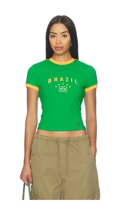 Hype And Vice Brazil Goalie Tee In Green