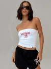 Hype And Vice Harvard Tube Top