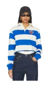 Hype And Vice New York Knicks Rugby Polo Top In Multi