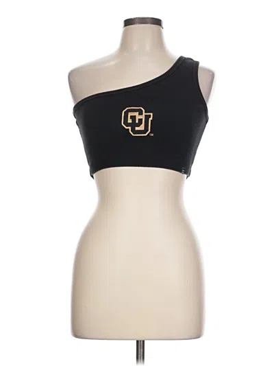 Pre-owned Hype And Vice Tube Top Gold Strapless Neckline Tops