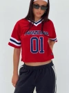 Hype And Vice U Of A Football Jersey In Red