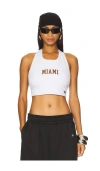 Hype And Vice University Of Miami Top In White