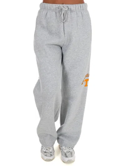 Hype And Vice University Of Tennessee Classic Straight Leg Pants In Grey In Gray