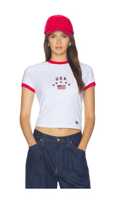 Hype And Vice Usa Goalie Tee In Multi