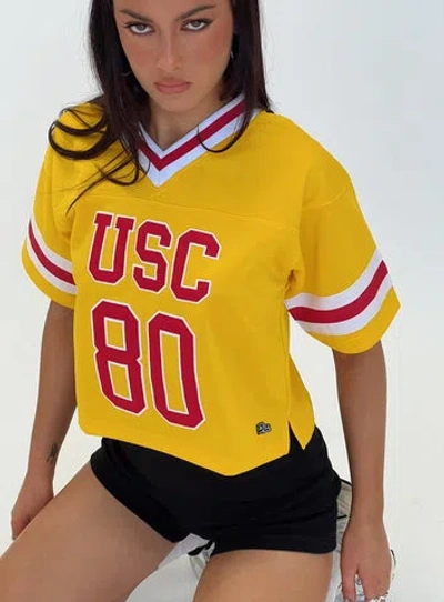 Hype And Vice Usc Football Jersey In Gold