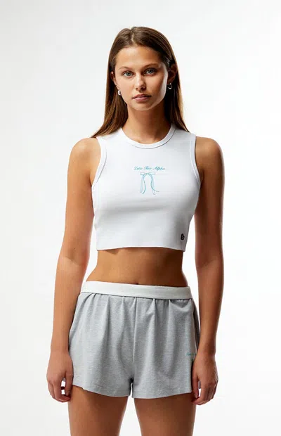 Hype And Vice Women's Zeta Tau Alpha Tank Top In White