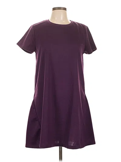 Pre-owned Hype Casual Dress In Purple