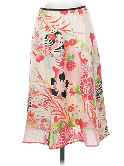 Pre-owned Hype Casual Skirt In Ivory