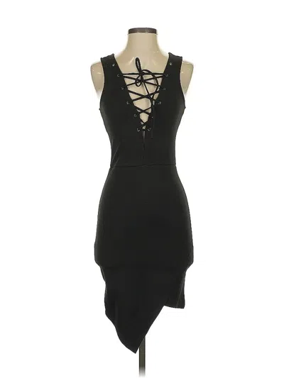 Pre-owned Hype Cocktail Dress In Black