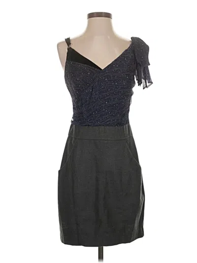 Pre-owned Hype Cocktail Dress In Gray