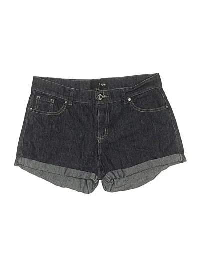 Pre-owned Hype Denim Shorts In Gray