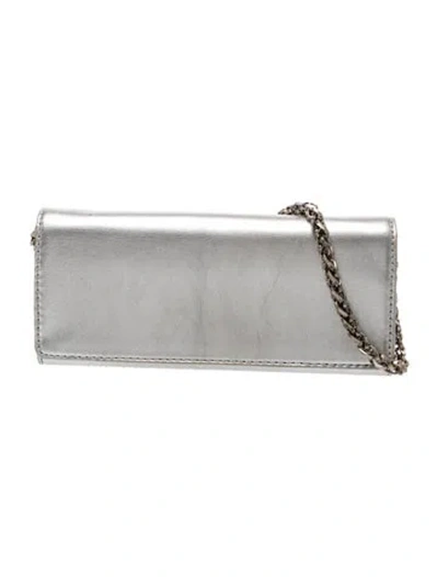 Pre-owned Hype Leather Shoulder Bag In Grey