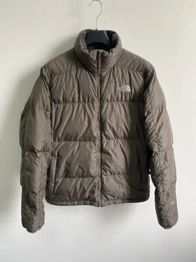 Pre-owned Hype X The North Face Men's The North Face Light Brown Down Puffer Jacket 550