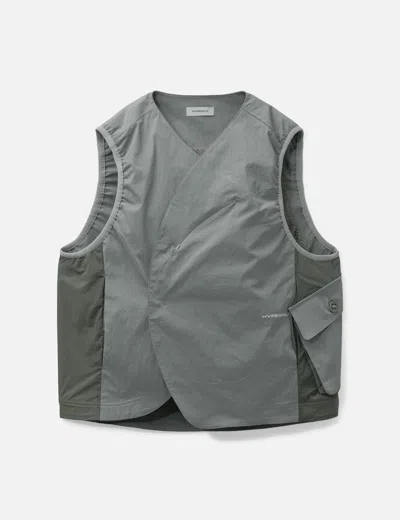 Hypegolf X Post Archive Faction (paf) Big Pocket Vest In Gray