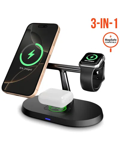 Hypergear 3-in-1 Magsafe Charging Stand In Brown