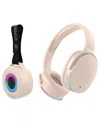 Hypergear Audio Essentials Duo - Speaker & Headphones In Beige