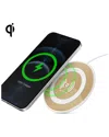 Hypergear Chargepad Pro Gold 15w Wireless Fast Charger In Gold