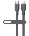 Hypergear Flexi Pro Usb-c To Usb-c Cable 10ft In Grey