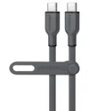 Hypergear Flexi Pro Usb-c To Usb-c Cable 6ft In Grey