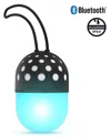 Hypergear Go-glo Light-up Led Wireless Speaker In Black