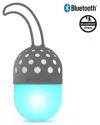 Hypergear Go-glo Light-up Led Wireless Speaker In Grey