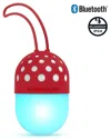 Hypergear Go-glo Light-up Led Wireless Speaker In Red