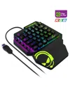 Hypergear Keyvictory One-handed Gaming Keypad In Black