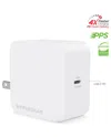 Hypergear Speedboost 45w Usb-c Pd/pps Wall Charger In White