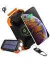 Hypergear Solar 10000mah Wireless Power Bank In Black