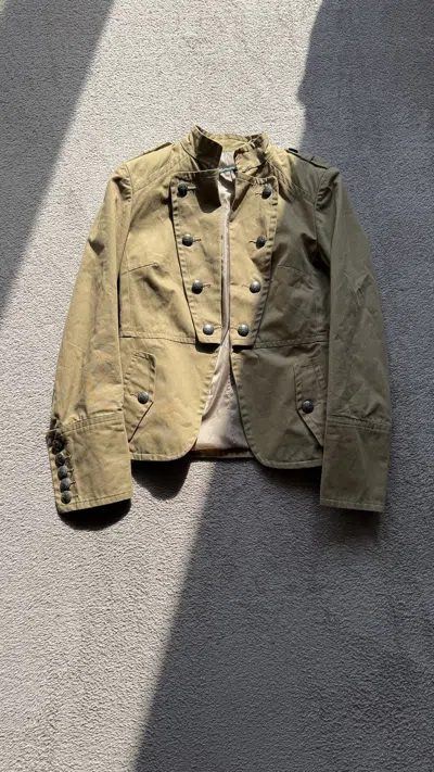 Pre-owned Hysteric Glamour 00s Napoleon Jacket Japan If Six Was Nine Ppfm Style In Sand