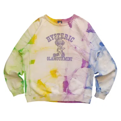 Pre-owned Hysteric Glamour 1990s  Mini Big Logo Tie Dye Sweatshirt In Multi
