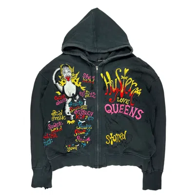 Pre-owned Hysteric Glamour 90's Punishment School Hoodie In Black