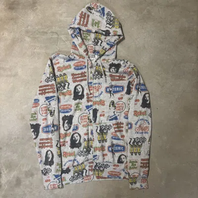 Pre-owned Hysteric Glamour All Over Print Hoodie In Multi