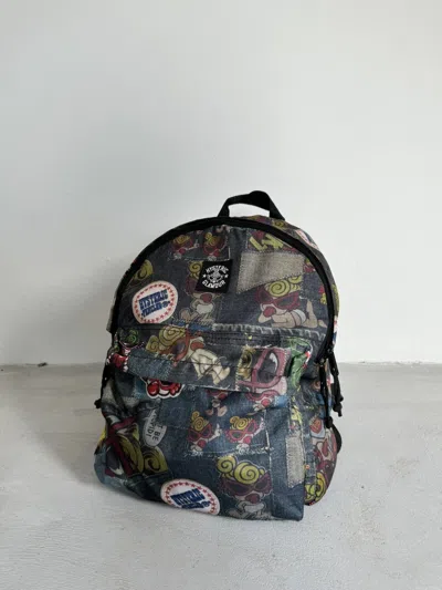 Pre-owned Hysteric Glamour Denim Printed Backpack