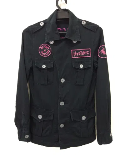 Pre-owned Hysteric Glamour Destroy All Monster Jacket (femme) In Black