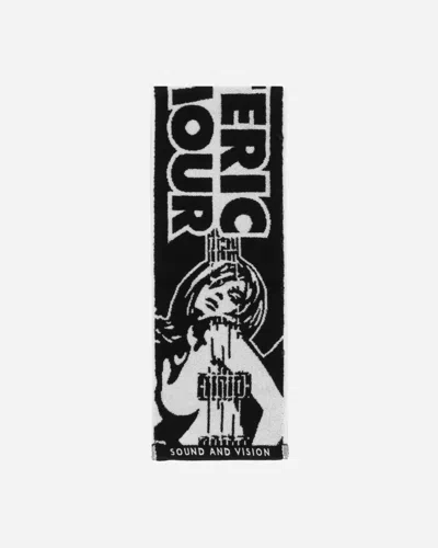 Hysteric Glamour Guitar Girl Sports Towel In Burgundy