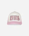 Hysteric Glamour Hypnotized Logo Rhinestone Mesh Cap