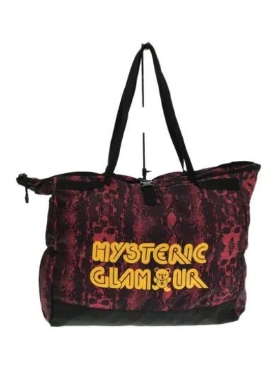 Pre-owned Hysteric Glamour Hysteric Bear Skull Camo Shoulder Bag In Red