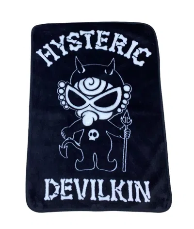Pre-owned Hysteric Glamour Hysteric Devilking Door Mat In Black