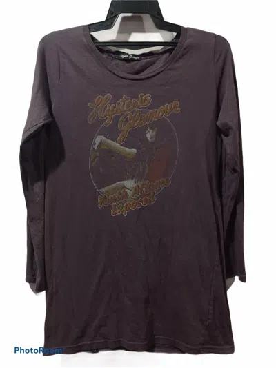 Pre-owned Hysteric Glamour Hyteric Glamour Long Sleeve T Shirt In Purple