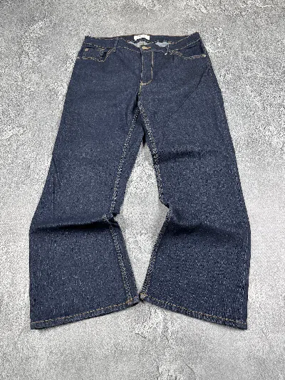 Pre-owned Hysteric Glamour If Six Was Nine Flared Lindex Jeans Size 32 Streetwear In Blue