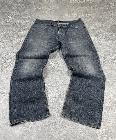 Pre-owned Hysteric Glamour If Six Was Nine Next Denim Flared Bootcut Jeans Size 34 In Blue